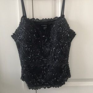 Le Chateau Bling Tank Top